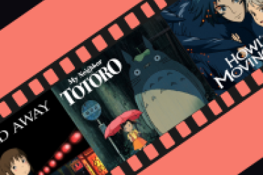 Three famous Studio Ghibli covers